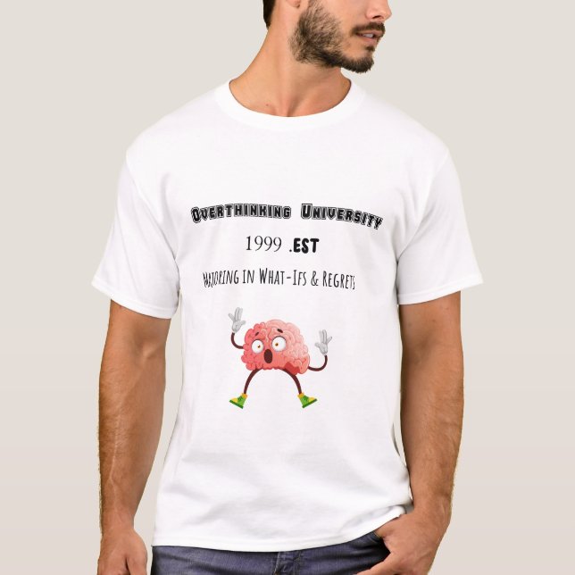 Université de la Suranalyse – T-shirt drôle sur la (Devant)
