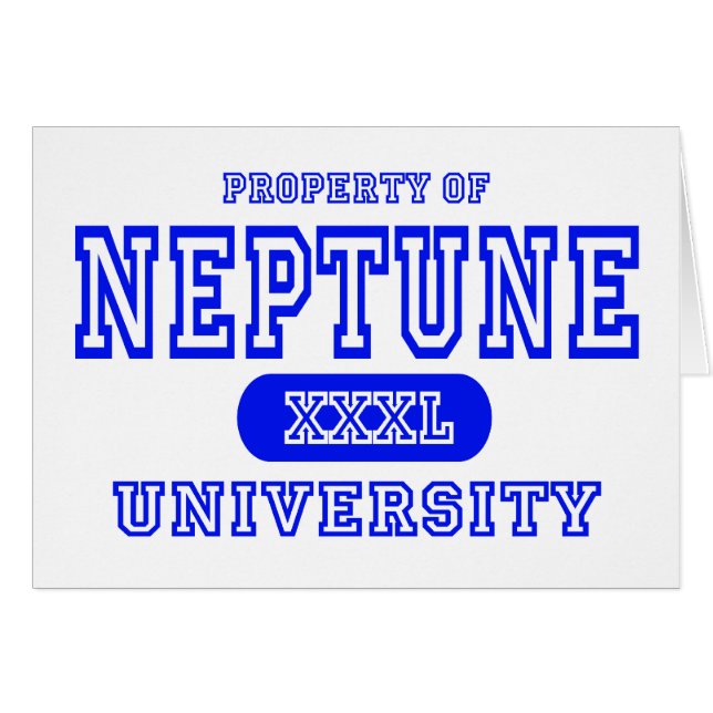 Université de Neptune (Devant horizontal)