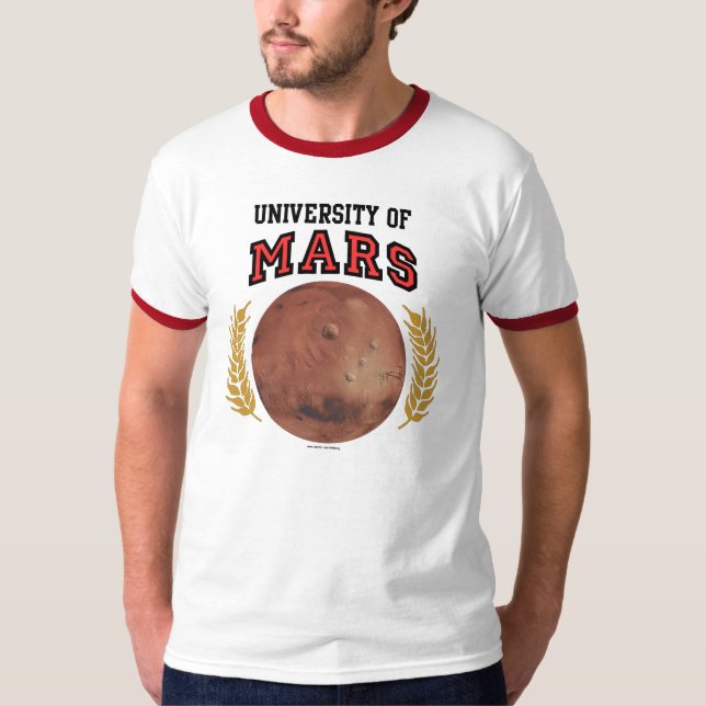 Université de T-shirt de Mars (Devant)