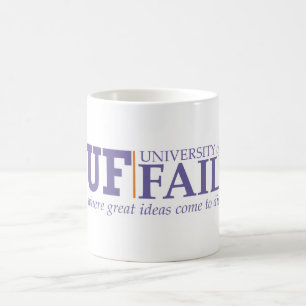 Université de tasse de café d'échouer