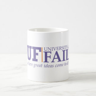 Université de tasse de café d'échouer