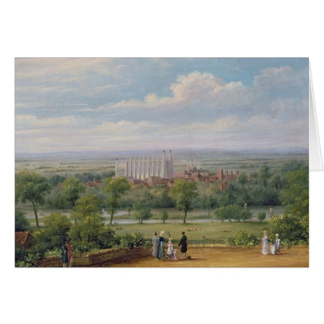 Université d'Eton de la terrasse du château de (Devant horizontal)