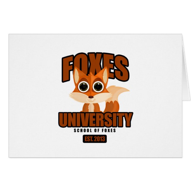 Université Foxes (Devant horizontal)