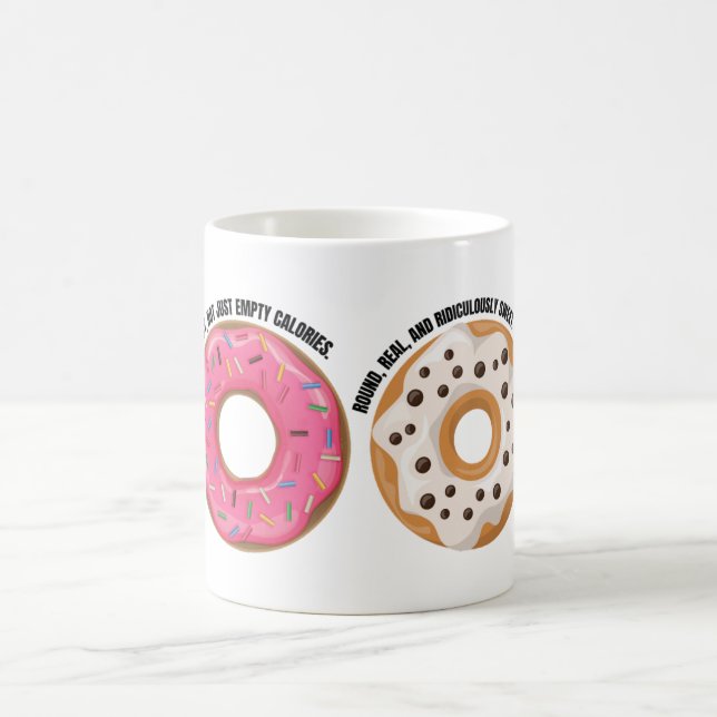 unny Donut Mug – Real & Ridiculously Tasty (Centre)