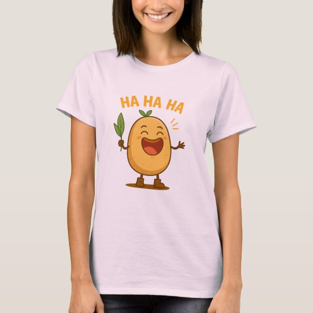 unny Laughing Potato Women’s T-Shirt (Devant)