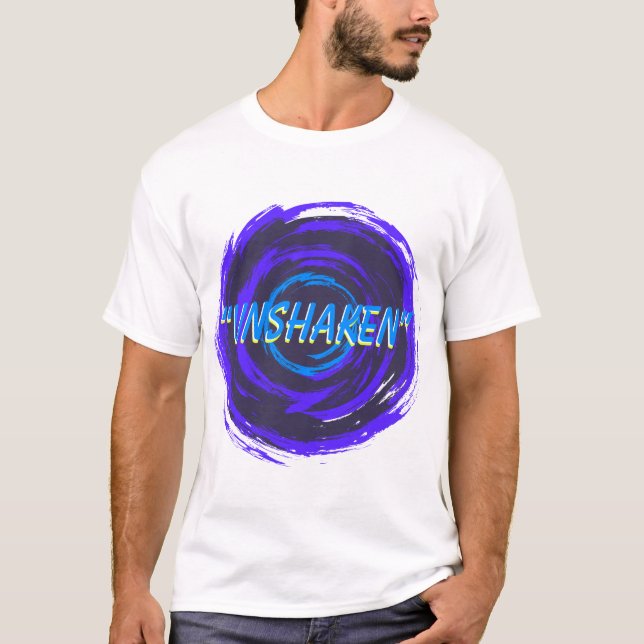 UNSHAKEN | Strong Mindset Motivation T-Shirt (Devant)
