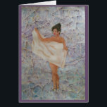 UNSTOPPABLE<br><div class="desc">Gal wearing a white towel and wearing her hair in an up-sweep looking from mosaic stained glass of gold, purple, blue... Beautiful Watercolor Greeting Card like no other – one that you can Frame as a keepsake. Congratulate your friends or family on birthdays, weddings, graduations, girlfriends, retirement, coming of age,...</div>