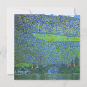 Unterach à Attersee par Klimt, Art Nouveau Vintage