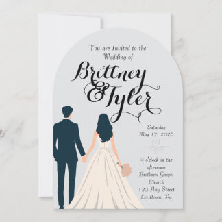 Until Forever-Brittney Wedding Invitation