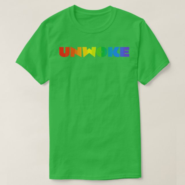 Unwoke TShirt (Design devant)