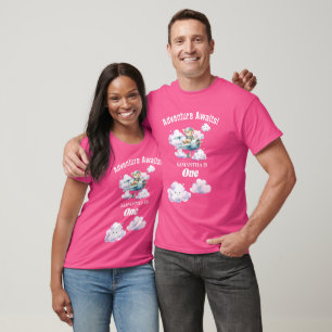 Up, Up, and Celebrate : Teddy's Birthday T-Shirt