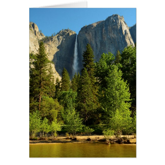 Upper Yosemite Falls, rivière Merced, Yosemite (Devant)