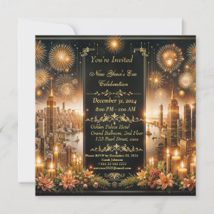Urban Elegance : Une carte d'invitation pour le No