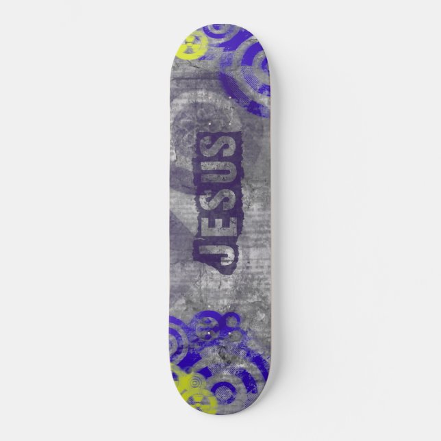 Urban Grange Jesus Skateboard Thème chrétien (Recto)