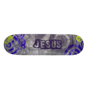 Urban Grange Jesus Skateboard Thème chrétien
