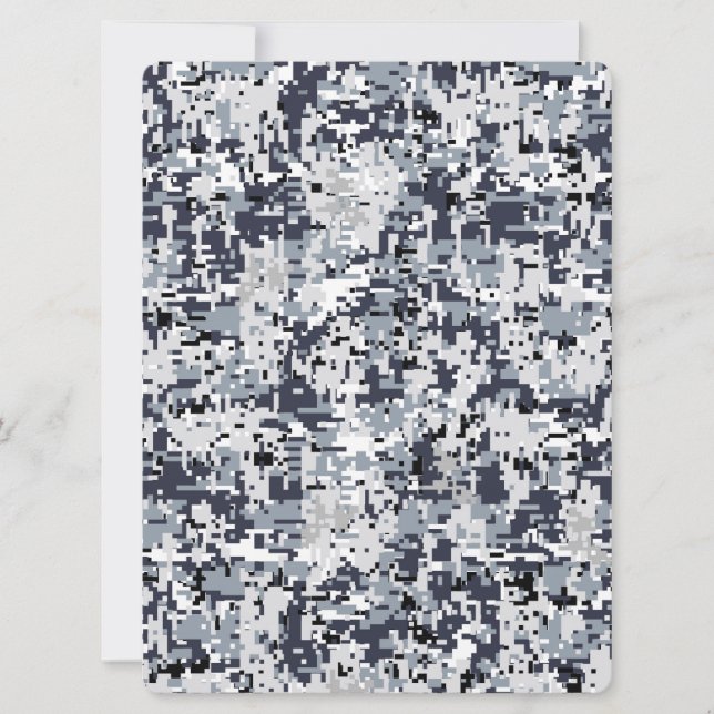 Urban Style Digital Camouflage Decor (Devant)