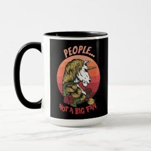 Urban Warrior Unicor People Pas un grand fan Mug