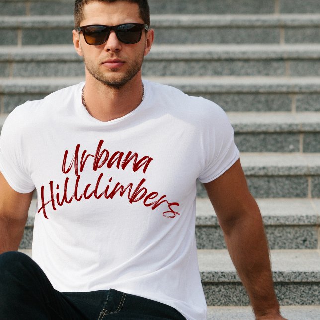 Urbana Hillgrimbers Tshirt manuscrit courbé (Créateur téléchargé)