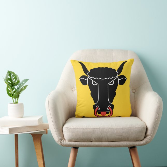 Uri, drapeau du canton de Suisse sur Coussin MoJo (Chaise)