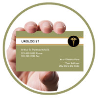 Urologiste classique Cartes de visite Médicales
