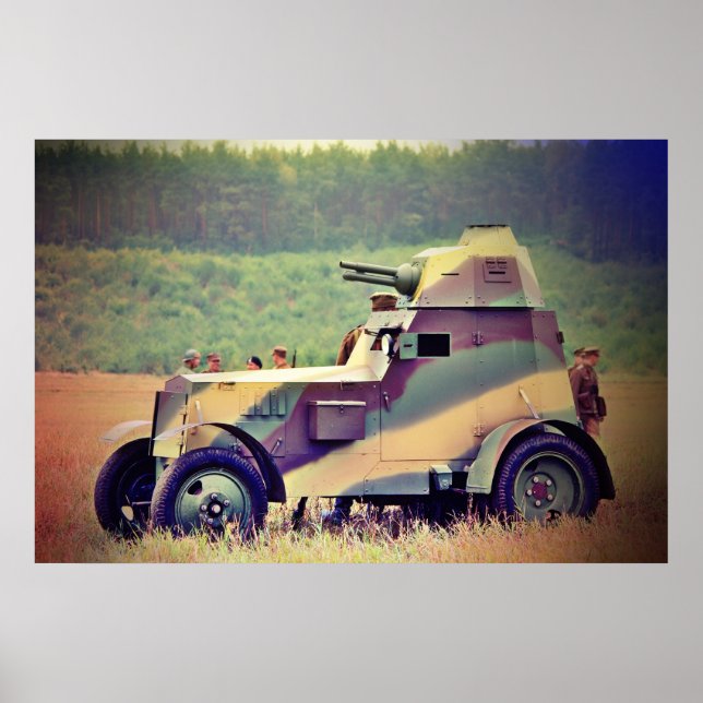 Ursus wz. 34 Poster de voiture blindé (Devant)