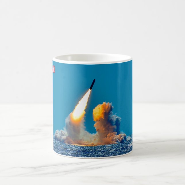 US BALLISTIC MISSILE SOUS-MARINE - SSBN-739 Mug (Centre)