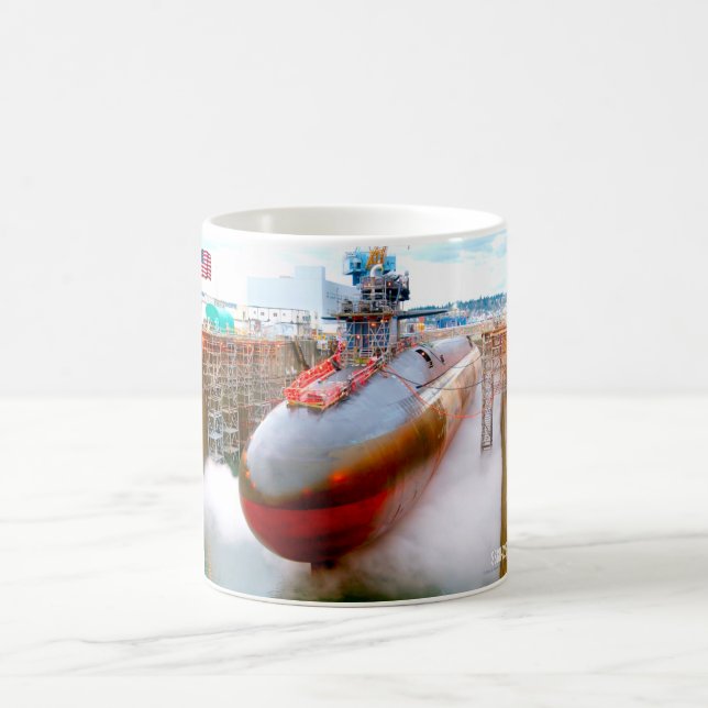 US CROISIÈRE MISSILE SOUS-MARINE - SSGN-726 Mug (Centre)