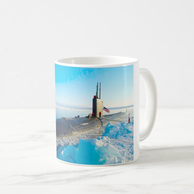 US FAST ATTACK SOUS-MARINE - SSN-767 Mug (Devant droit)