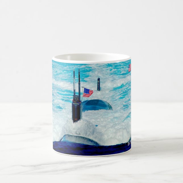 US FAST ATTACK SOUS-MARINE - SSN-770 Mug (Centre)