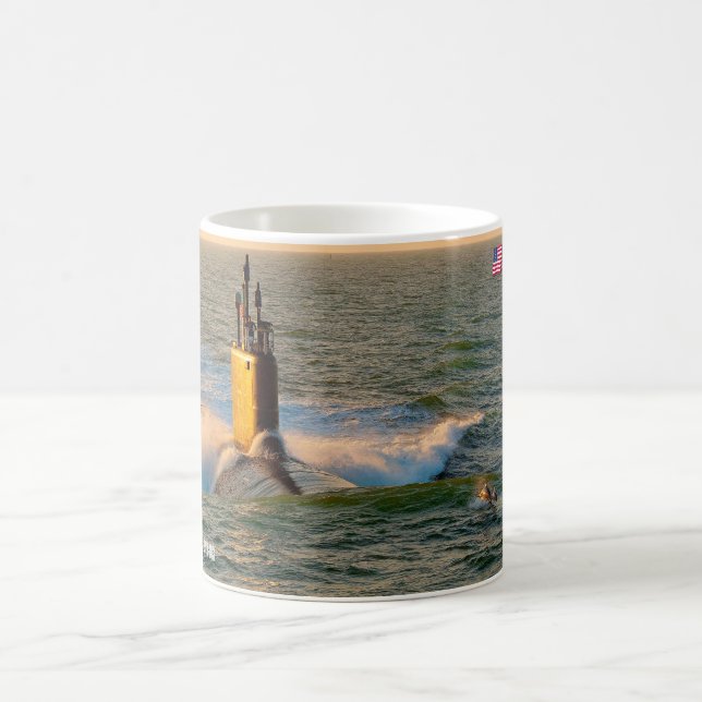 US FAST ATTACK SOUS-MARINE - SSN-783 Mug (Centre)