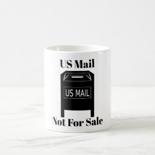 US Mail Pas À Vendre Café Mug