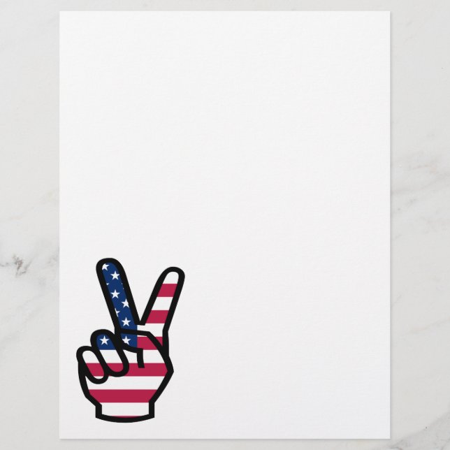 US Victory Sign (Devant)