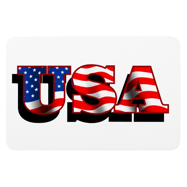 USA 1 Magnets Flexi (Horizontal)