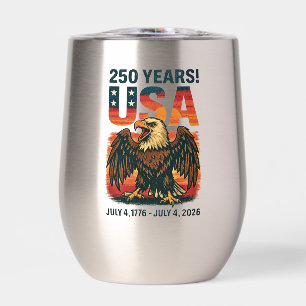 USA 250 Years - Patriotic Bald Eagle 4 juillet 202