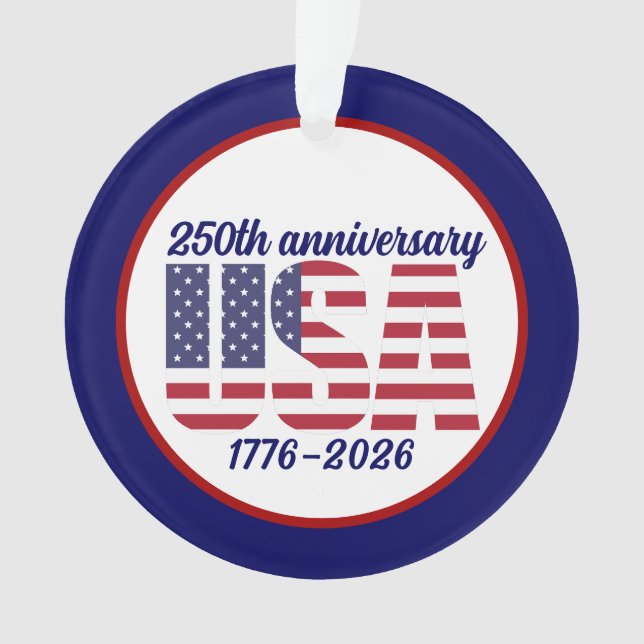 USA 250e anniversaire Semiquincentennial 1776–2026 (devant)