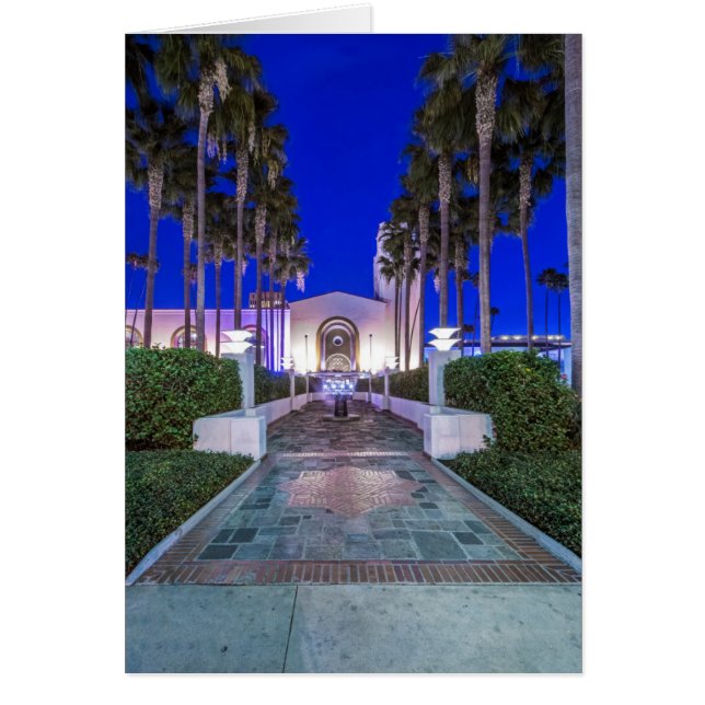 USA, Californie, Los Angeles, Union Station (Devant)