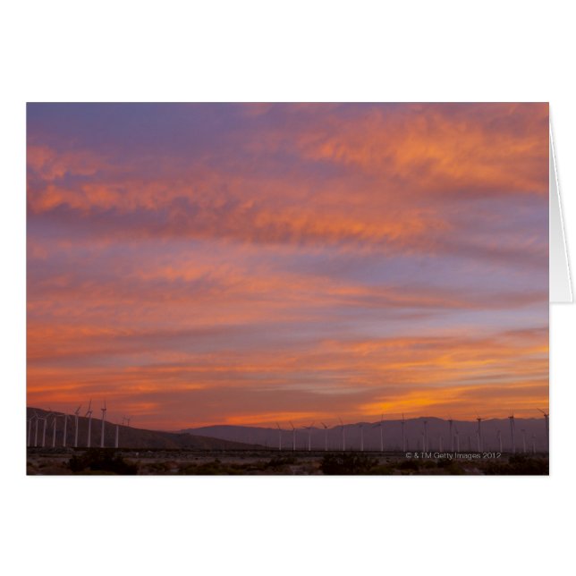 USA, Californie, Palm Springs, éoliennes (Devant horizontal)