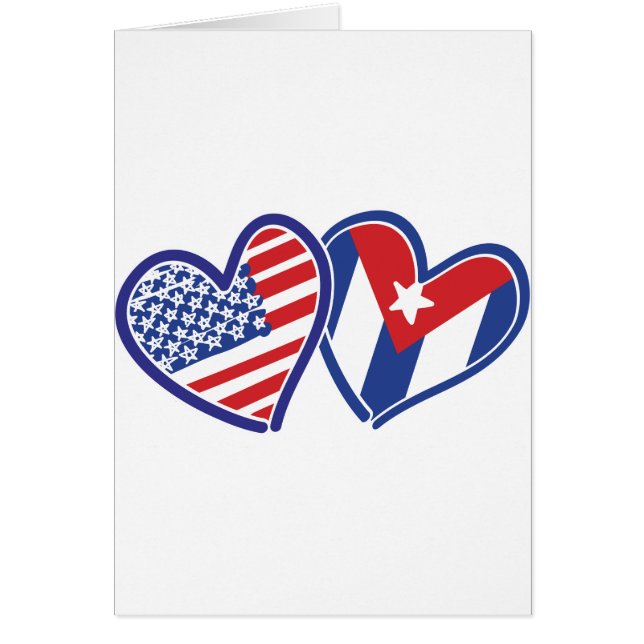 USA Cuba Love Hearts (Devant)