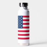 USA Drapeau bouteille - Etats-Unis d'Amérique<br><div class="desc">USA - Etats-Unis d'Amérique - Drapeau - Patriotique - Jour de l'Indépendance - 4 juillet - Personnalisable - Choisissez / Ajoutez votre texte unique / Couleur / Image - Faites votre cadeau spécial - Redimensionnez et déplacez ou supprimez et ajoutez des éléments / image avec outil de personnalisation. Vous pouvez...</div>