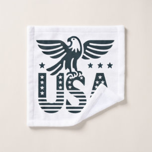 USA Eagle Patriotic Desig - Style Etoile et Stripe
