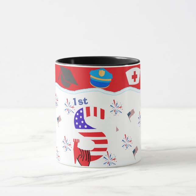 USA LABOR DAY MUGS (Centre)