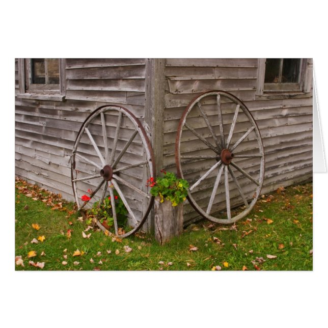 USA, Main. Wagon Wheels (Devant horizontal)
