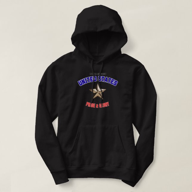 USA National Pride Edition Pullover Hoodie (Design devant)