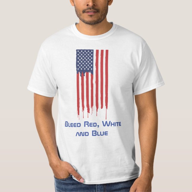USA T-Shirt - 4th July (Devant)