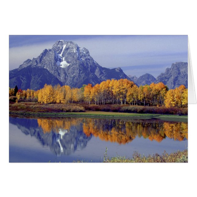 USA, Wyoming, Grand Teton National Park. Mt. (Devant horizontal)