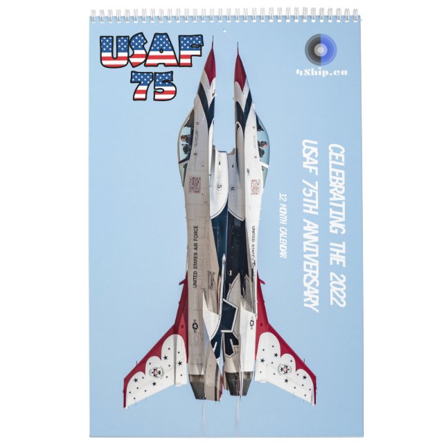 USAF 75e calendrier des 12 mois (Protection)