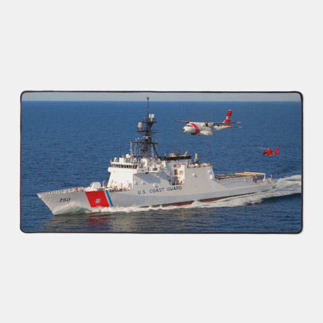 USCGC BERTHOLF avec HC-144 et MH-65D (Recto)