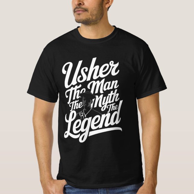 Usher Don L'Homme Mythe Légende T-shirt (Devant)