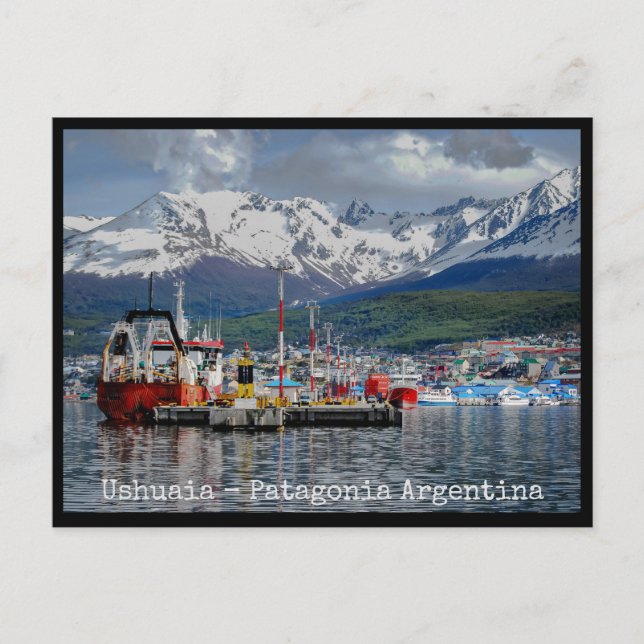 Ushuaia, Patagonie Argentine Carte postale (Devant)