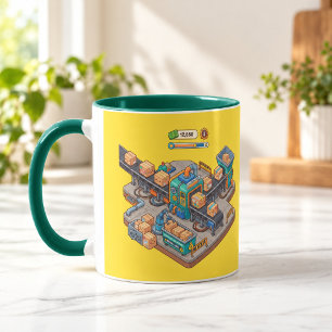 Usine d'Emballage Mug Combo Vert Chasseur